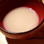 わびすけ - 蕎麦湯