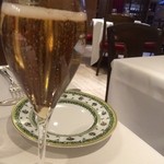 レストラン アラジン - 季節のフルーツシャンパン　自家製梅酒