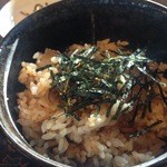 Kokohare - 炊き込みご飯(そばとセットで¥250)