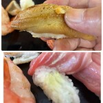 的野水産 - 上 炙り穴子