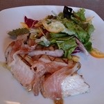 アル・ケッチァーノ - 庄内豚のグリルと金柑ドレッシングのサラダ