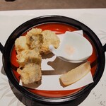 信州上諏訪温泉 諏訪別邸 朱白 - 揚げ物◯