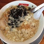 滋魂 - 岩のり中華＋タマネギ•中脂