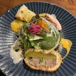 赤いトタン屋根の猫 - 