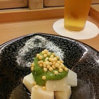 祇園 川上 - 筍とウドの木の芽合え