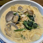 ジョリーパスタ - 海の幸の豆乳パスタ