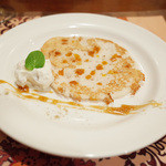 ガネーシュ - 2015年の春のコース(4500円)のマンゴー入りウタパムとシュリカンド