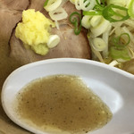 味わい深いスープ