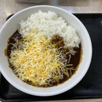 吉野家 - 料理写真:チーズ黒カレー