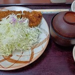とんかつ 竹亭 - ひれカツ定食1500円