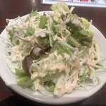 ブッダスパイス - サラダは謎ドレではなくごまドレ