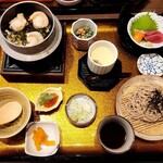 和食麺処サガミ - 北海道ホタテの釜飯御膳