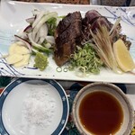 土佐鮨と炭火焼 おらんく家 北新地別邸 - 鰹のタタキ