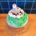 ツリークロップ - チョコミントかき氷(チョコソースなし)