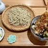 手打蕎麦せんり - 蕎麦と海老天丼  ※わさびは30円 (⊙⊙)!!