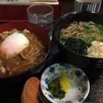 そば処　善作家 - カレー丼定食