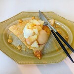NIKKI COFFEE SPACE - 料理写真:桃クレープ