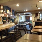 はらくっちぃ - ゆったりとした店内