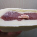 セイコーマート - 料理写真:北海道バターアイス（断面）