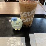 ミスタードーナツ - ドリンク写真:タピオカもちもち黒糖ロイヤルミルクティー。