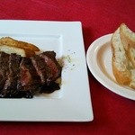 BISTORIA - Ｂコース 1600円より 馬ハラミステーキとパン