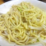 ラーメン　○菅 - 中太麺