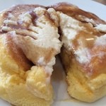 幸せのパンケーキ 本町店 - フッカフカのシュワシュワです。