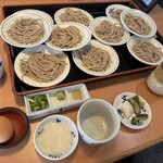 皿そば文楽 - 料理写真: