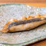 柚木元 - 2026.8 近くの川で獲れた天然鮎の再構築春巻き