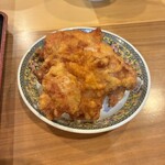龍鳳園 - 冷麺セットの唐揚げ