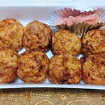 ななたこ - 素焼き たこ焼き (ガリ添え) 8個