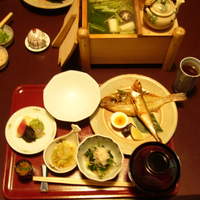 俵屋旅館 - 朝御飯（干物）