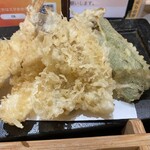 俺の割烹 そば - 熱々天ぷら