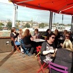 Naked for Satan - ルーフトップ内観