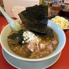 山岡家 - プレミアム醤油とんこつラーメン＋海苔5枚＋コロチャーシュー6個＋ネギマヨチャーシュー丼