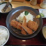 かつ波奈 - 日替りランチ￥993-