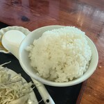 四川料理 金峰閣 - 白ご飯