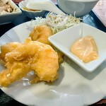 四川料理 金峰閣 - 海老天ぷら