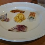 エルバ - ランチの前菜、感動！