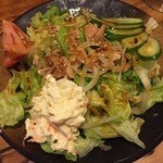 Sumibi Yakiniku Tajimaya - 野菜サラダ