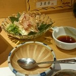 海鮮処 とも吉 十三店 - おぼろ豆腐