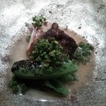 虎白 - （2015/4）桜鱒  花山椒  白味噌仕立て