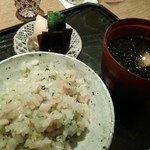 虎白 - （2015/4）お食事