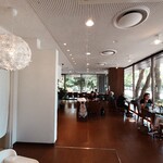 Mila Cafe, - 緑に囲まれてます