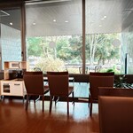 Mila Cafe, - 緑に囲まれてます