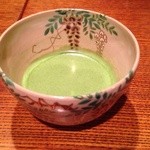 一保堂茶舗 喫茶室 嘉木 - 2015年4月　薄茶は、「京都限定抹茶北野の昔」♪