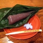 一保堂茶舗 喫茶室 嘉木 - 2015年4月　亀廣脇製　粽（ちまき）