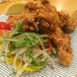 八島 - 知床産地鶏の米粉揚げ