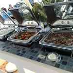 Plantation Bay Resort and Spa - 一番乗りでしたので、誰も手を付けていない新品の料理に心が弾む
