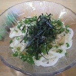 せんぶつ茶屋 - ぶっかけうどん(冷)　400円